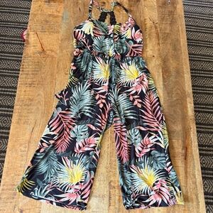 Tropical Floral One Piece
